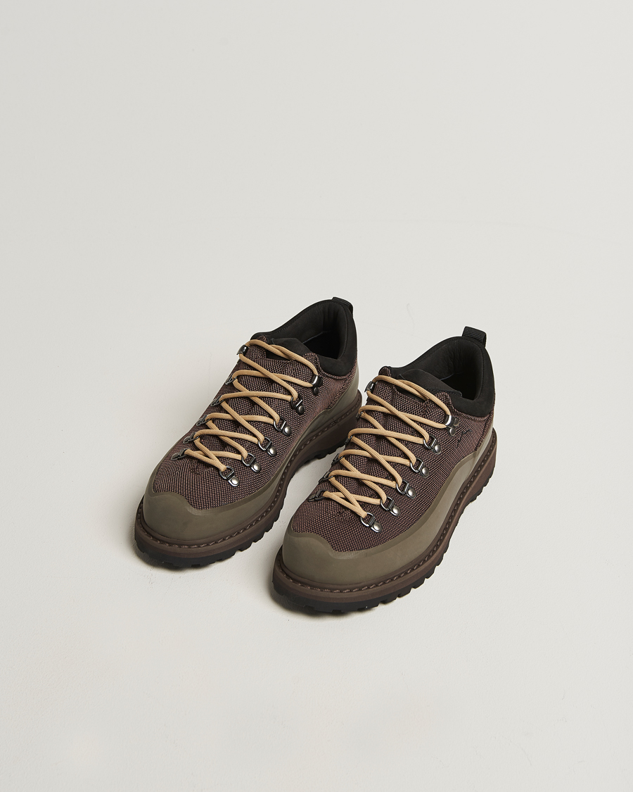 Homme | Bottes | Diemme | Roccia Basso Sport Low Boot Brown Fabric