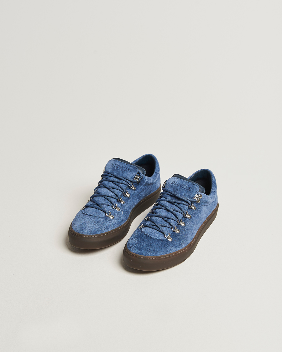 Homme | Baskets | Diemme | Marostica Low Sneaker Vintage Blue Suede