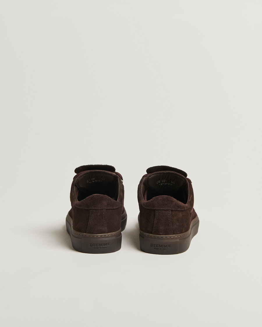 Homme | Baskets | Diemme | Marostica Low Sneaker Dark Brown Suede