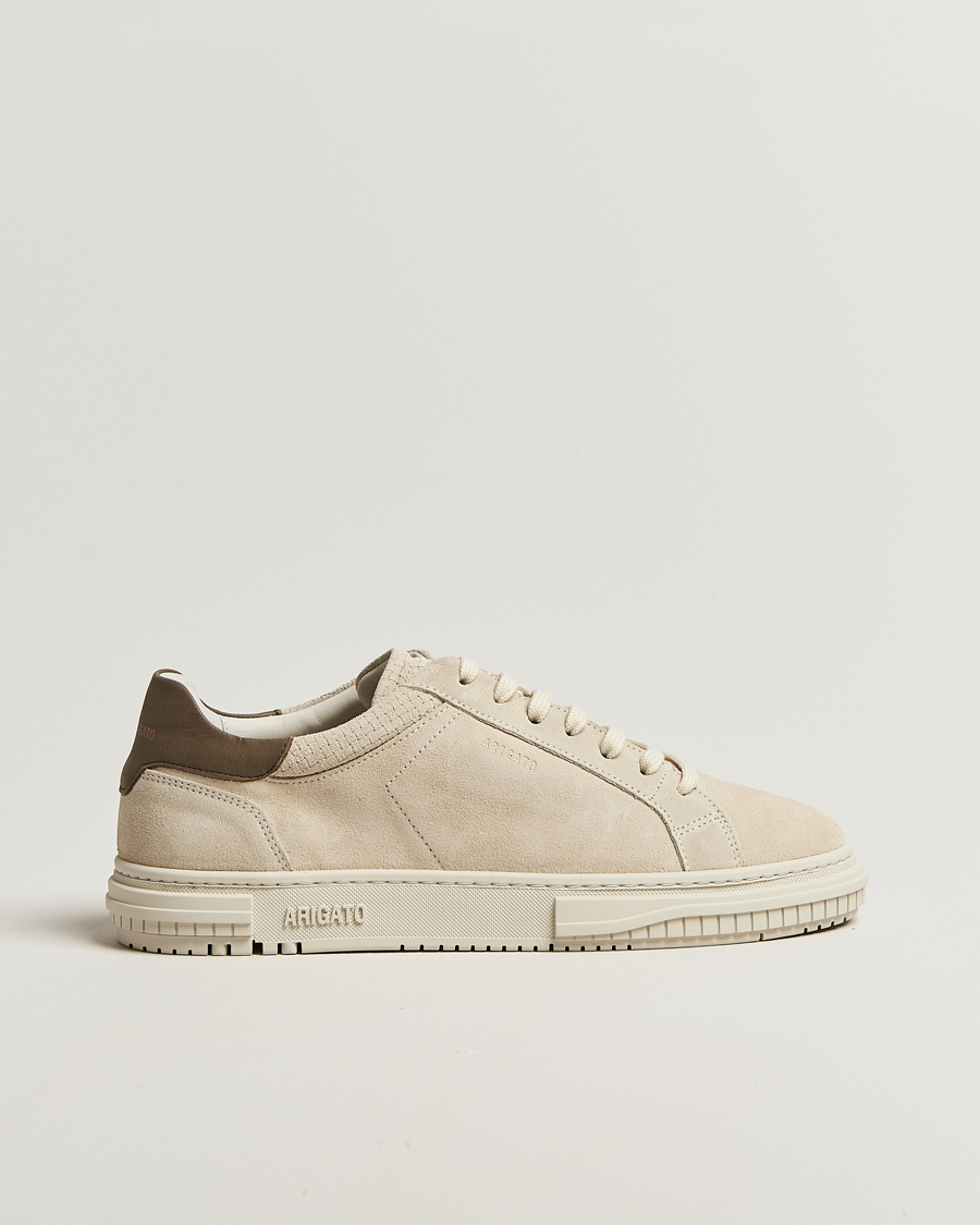 Homme | Baskets | Axel Arigato | Atlas Sneaker Light Beige/Dark Green