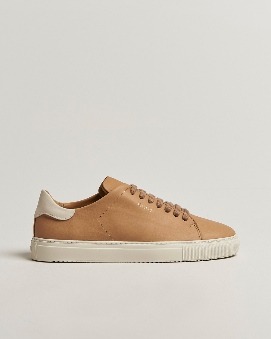 Homme | Baskets | Axel Arigato | Clean 90 Nubuck Sneaker Tan/Light Beige