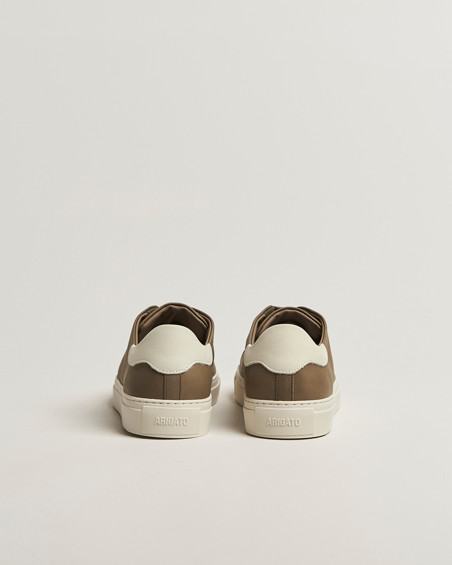 Heren | Sneakers | Axel Arigato | Clean 90 Nubuck Sneaker Dark Green/Light Beige