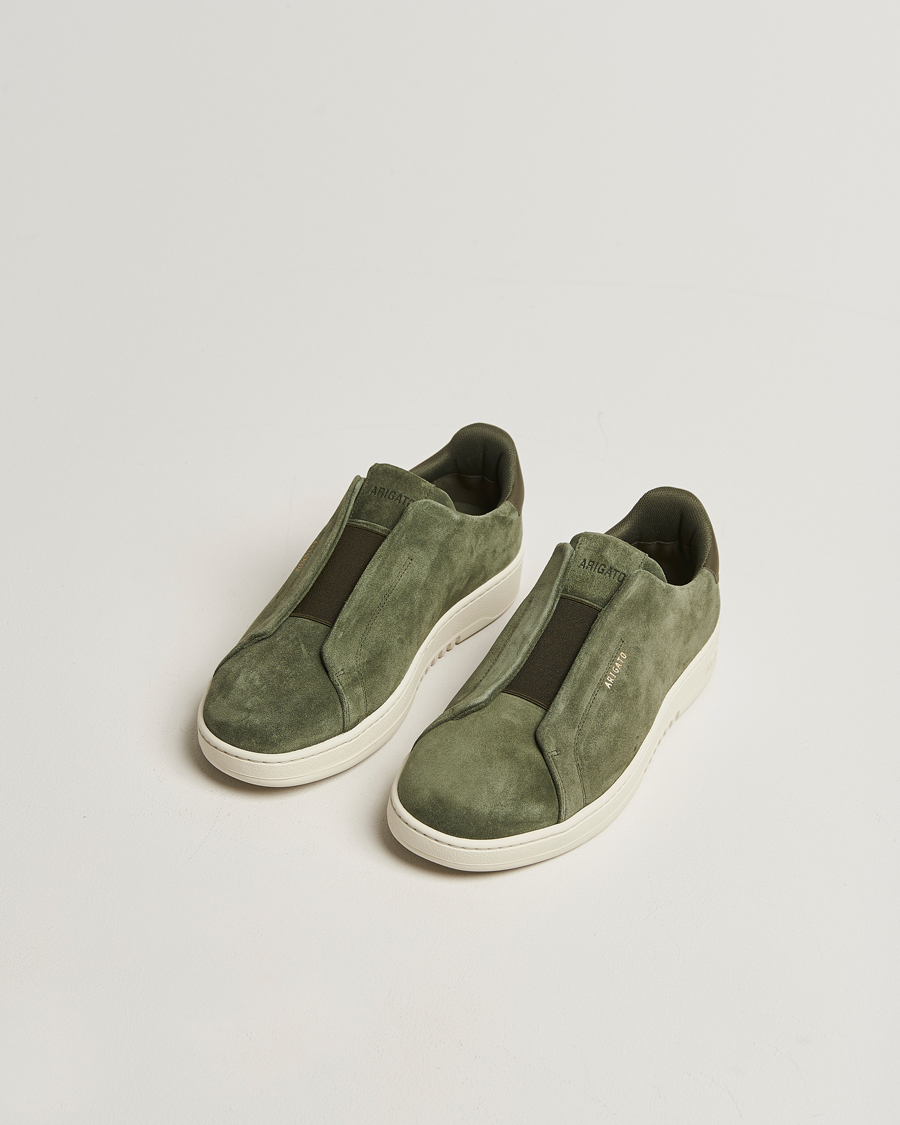 Homme | Baskets | Axel Arigato | Dice Laceless Suede Sneaker Dark Green