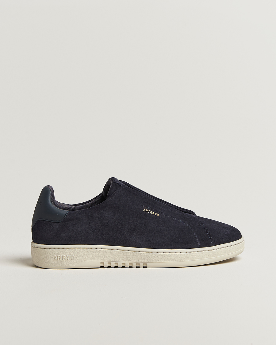 Homme | Baskets | Axel Arigato | Dice Laceless Suede Sneaker Dark Blue