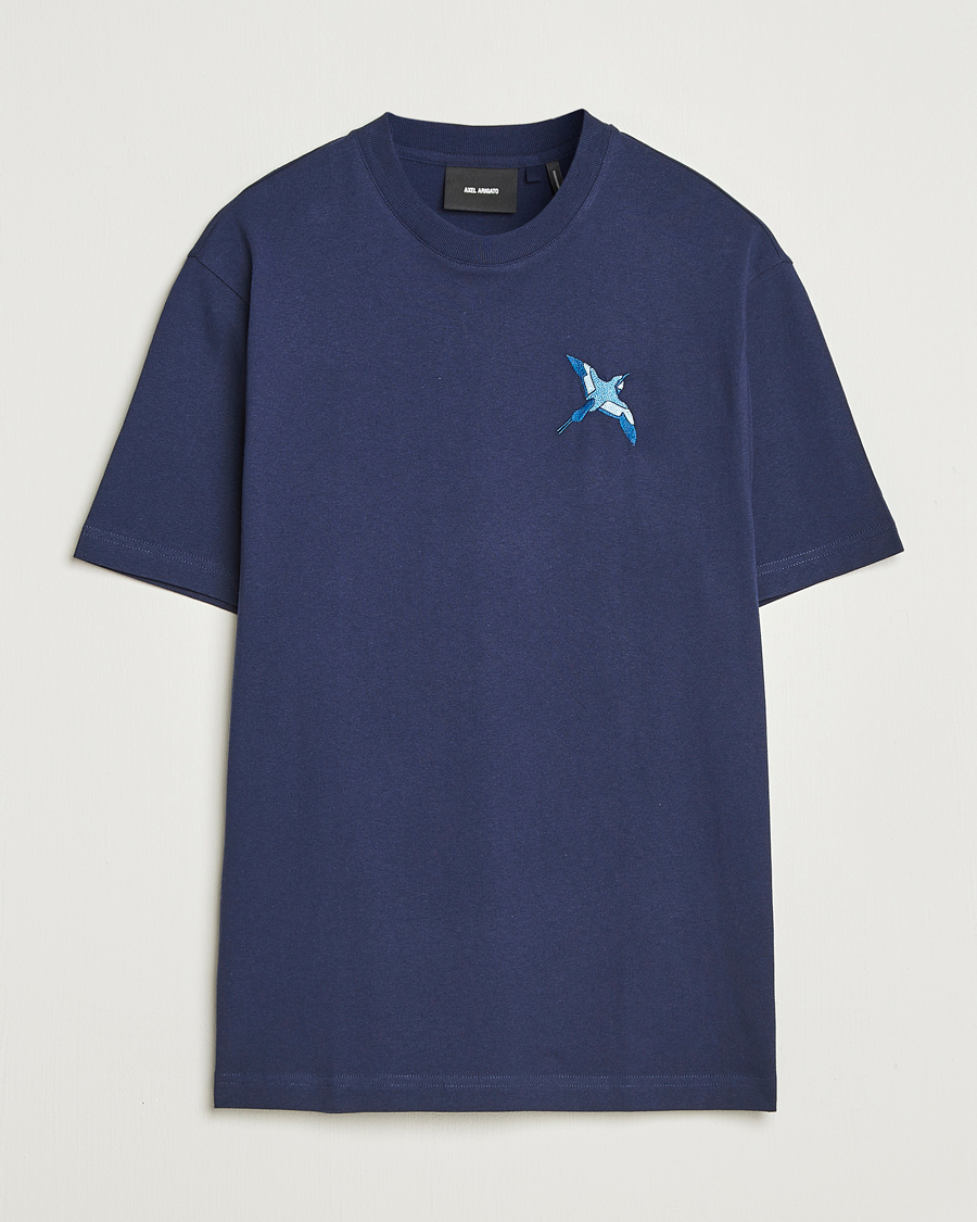 Homme | T-shirts | Axel Arigato | Micro Bee Bird T-Shirt Navy