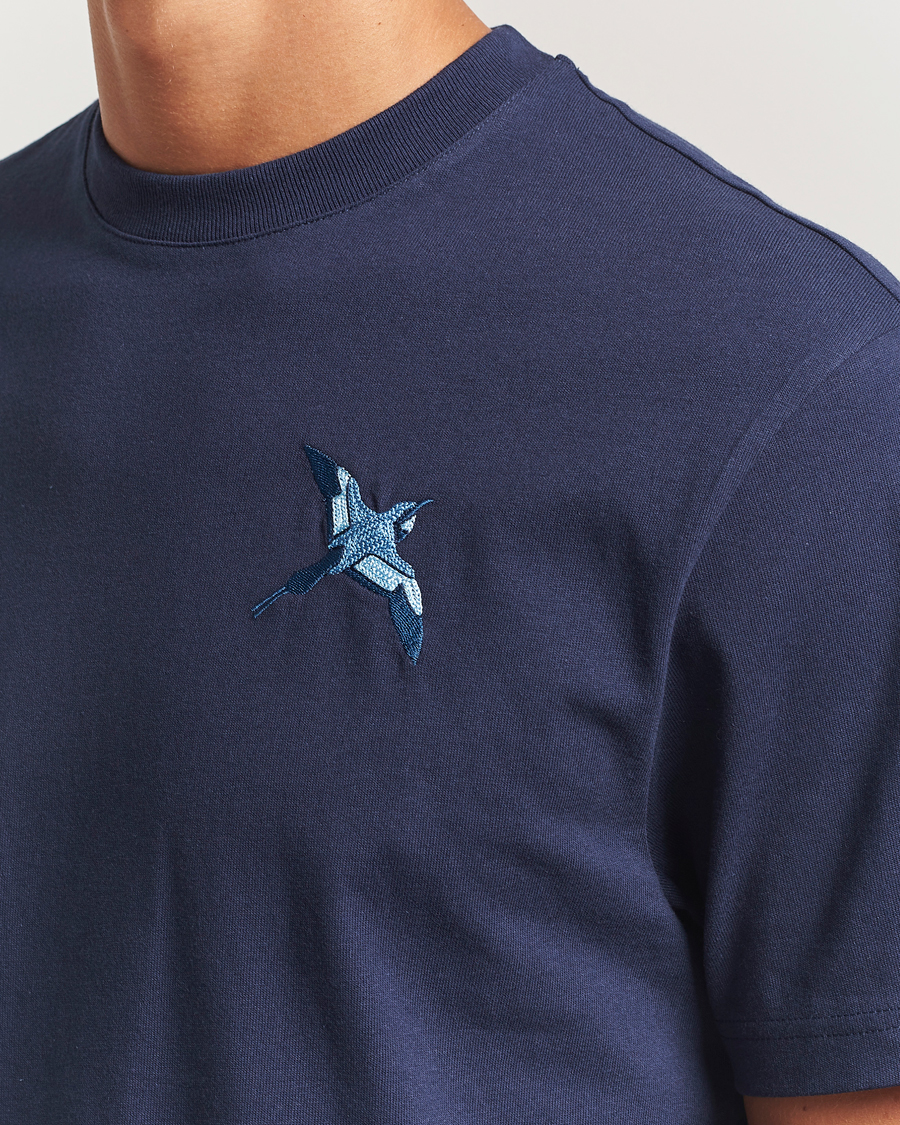 Homme | T-shirts | Axel Arigato | Micro Bee Bird T-Shirt Navy