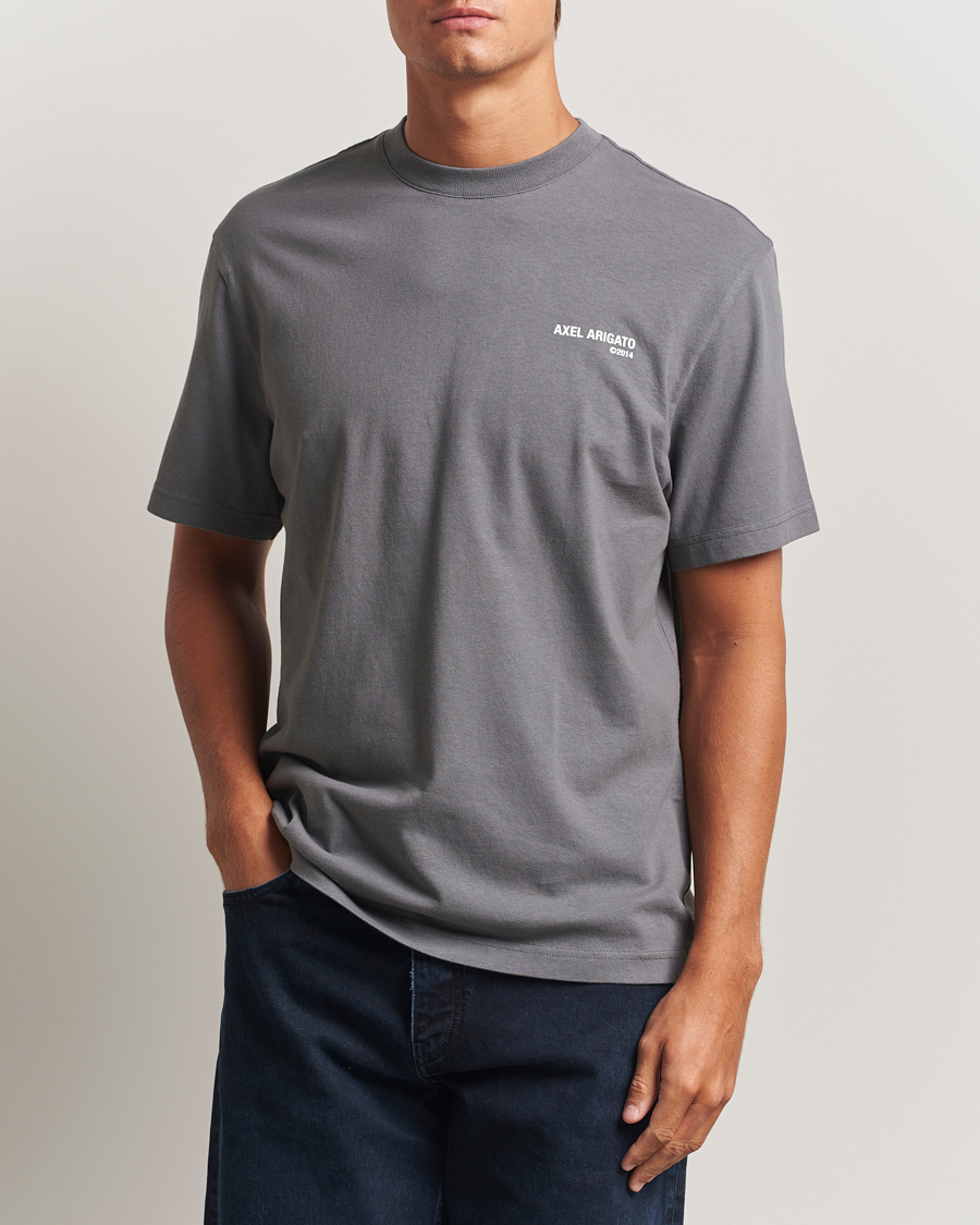 Homme | T-shirts | Axel Arigato | Legacy T-Shirt Steel Grey
