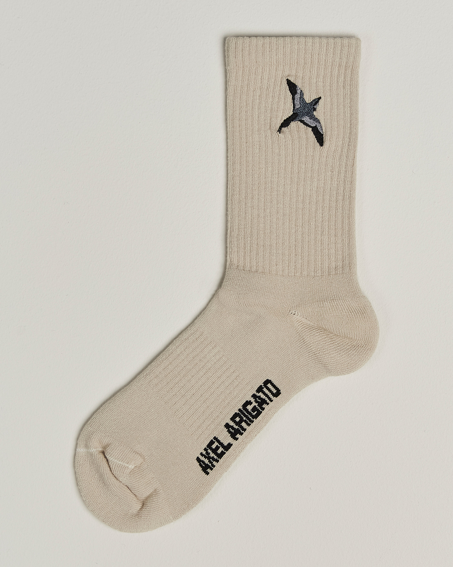 Heren | Ondergoed | Axel Arigato | Bee Bird Tube Sock Pale Beige