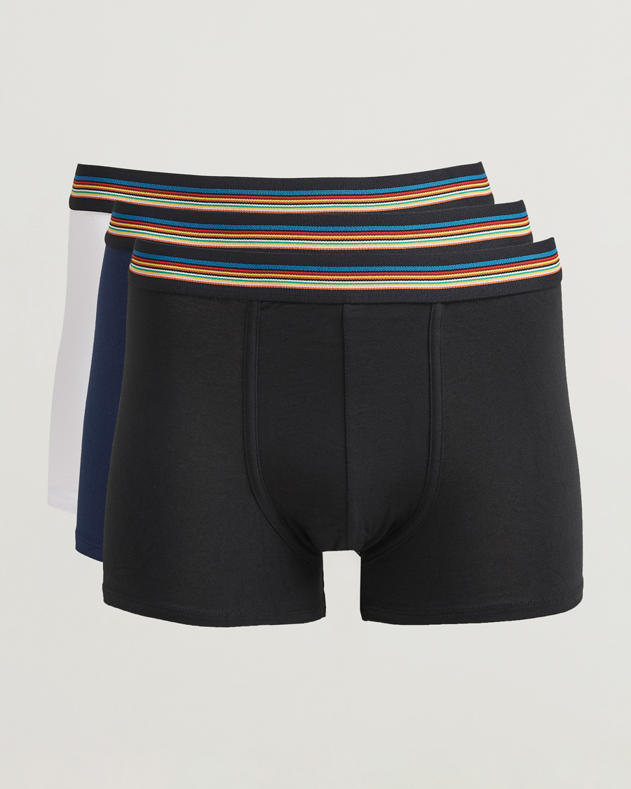 Homme | Sous-Vêtements Et Chaussettes | Paul Smith | 3-Pack Trunk White/Navy/Black