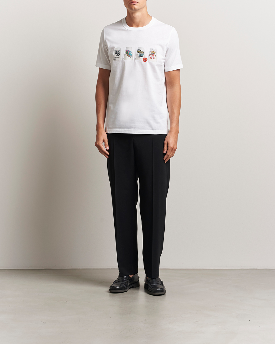 Heren | T-shirts | PS Paul Smith | Cups Crew Neck T-Shirt White