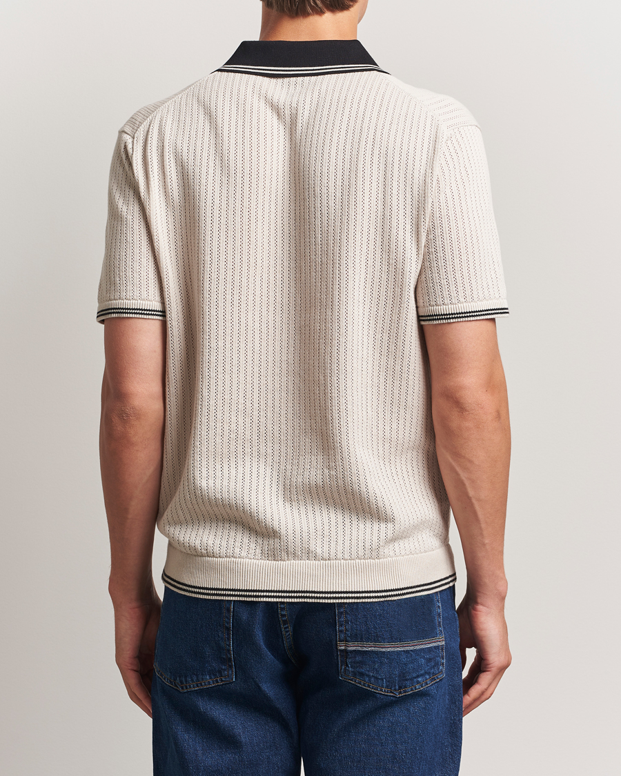 Heren | Polo's | PS Paul Smith | Knitted Polo Off White