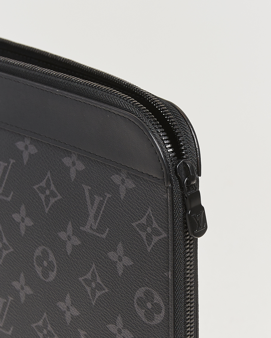 Heren | Pre-Owned & Vintage Bags | Louis Vuitton Pre-Owned | Pochette Jour Monogram Eclipse