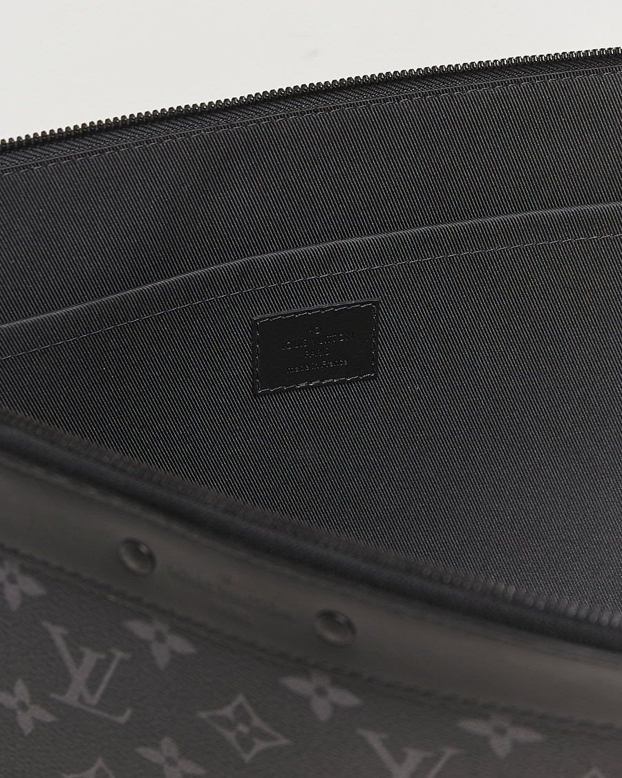 Heren | Pre-Owned & Vintage Bags | Louis Vuitton Pre-Owned | Pochette Jour Monogram Eclipse