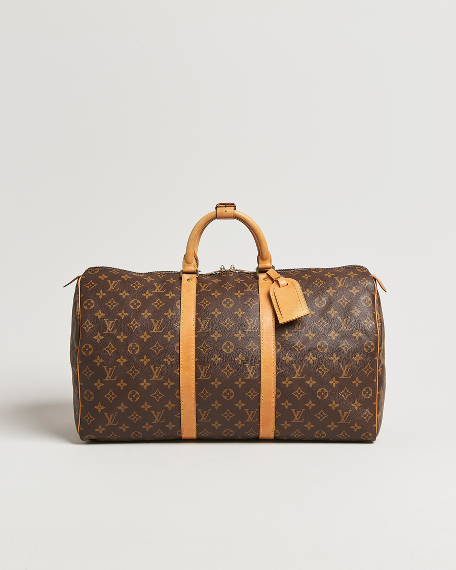 Heren | Pre-Owned & Vintage Bags | Louis Vuitton Pre-Owned | Keepall 50 Monogram