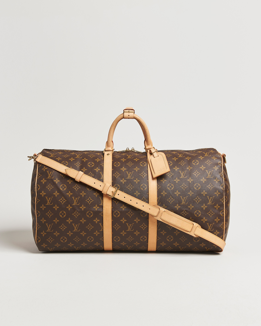 Homme | Pre-Owned & Vintage Bags | Louis Vuitton Pre-Owned | Keepall 55 Bandoulière Monogram