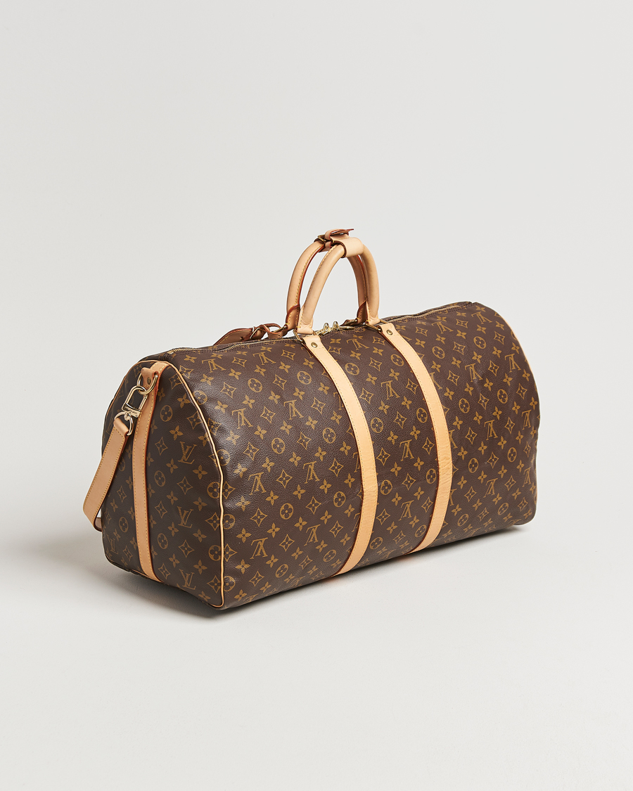 Homme | Pre-Owned & Vintage Bags | Louis Vuitton Pre-Owned | Keepall 55 Bandoulière Monogram