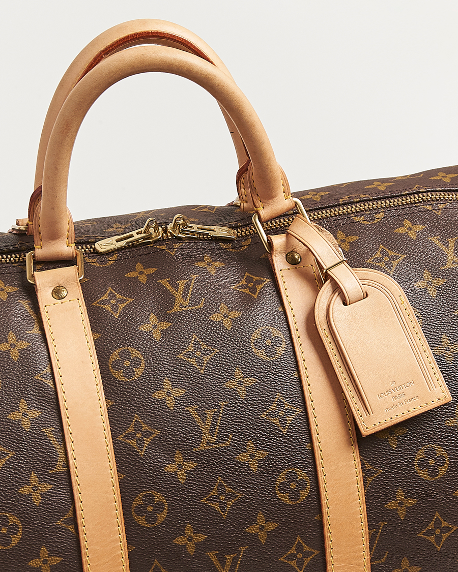 Homme | Pre-Owned & Vintage Bags | Louis Vuitton Pre-Owned | Keepall 55 Bandoulière Monogram
