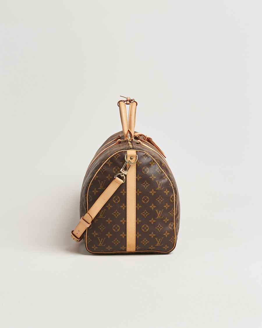 Homme | Pre-Owned & Vintage Bags | Louis Vuitton Pre-Owned | Keepall 55 Bandoulière Monogram