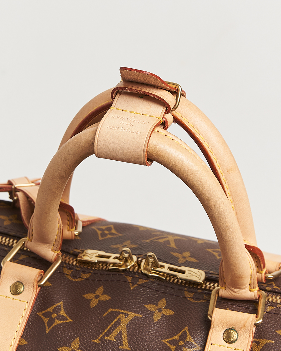 Homme | Pre-Owned & Vintage Bags | Louis Vuitton Pre-Owned | Keepall 55 Bandoulière Monogram