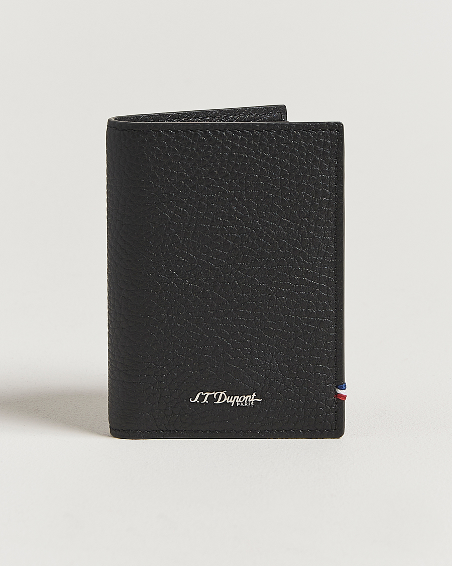 Heren | Portemonnees | S.T. Dupont | Neo Capsule Credit Card Wallet Black Grained