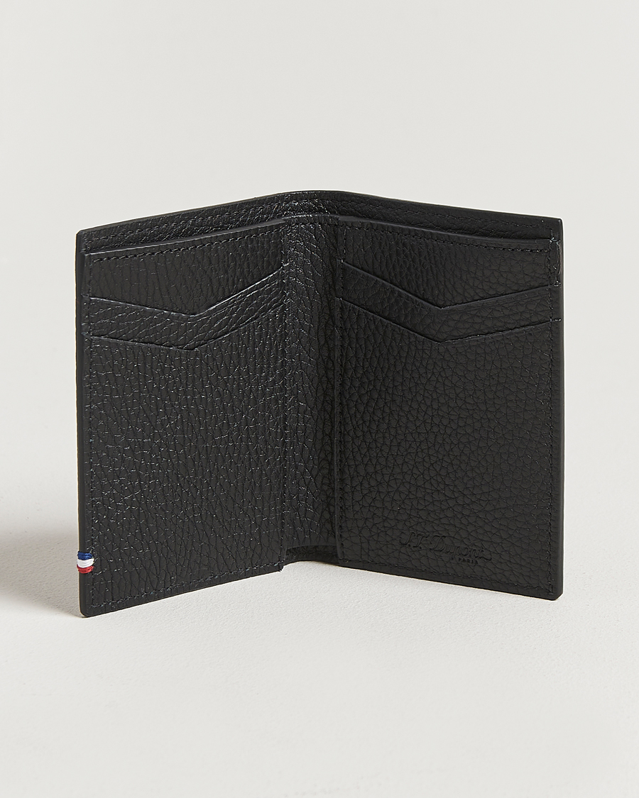 Heren | Portemonnees | S.T. Dupont | Neo Capsule Credit Card Wallet Black Grained