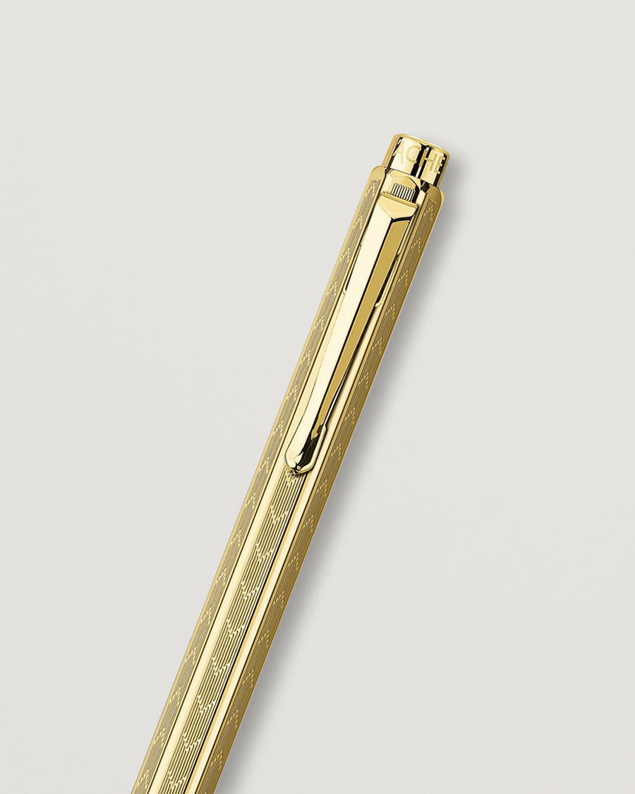 Heren | Pennen | Caran d'Ache | Caran d' Ache Ecridor Chevron Ballpoint Pen Gilded