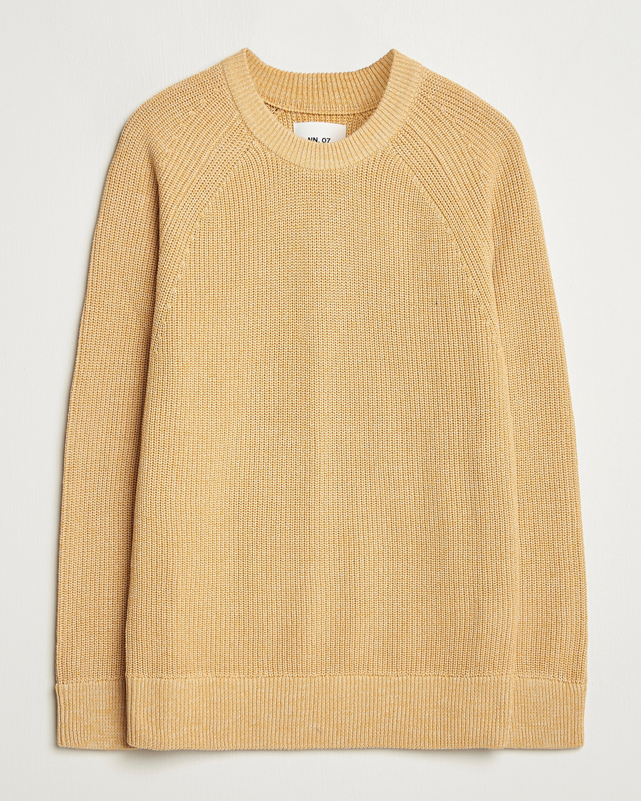 Homme | Pulls Et Tricots | NN07 | Jacobo Cotton Knitted Sweater Honey