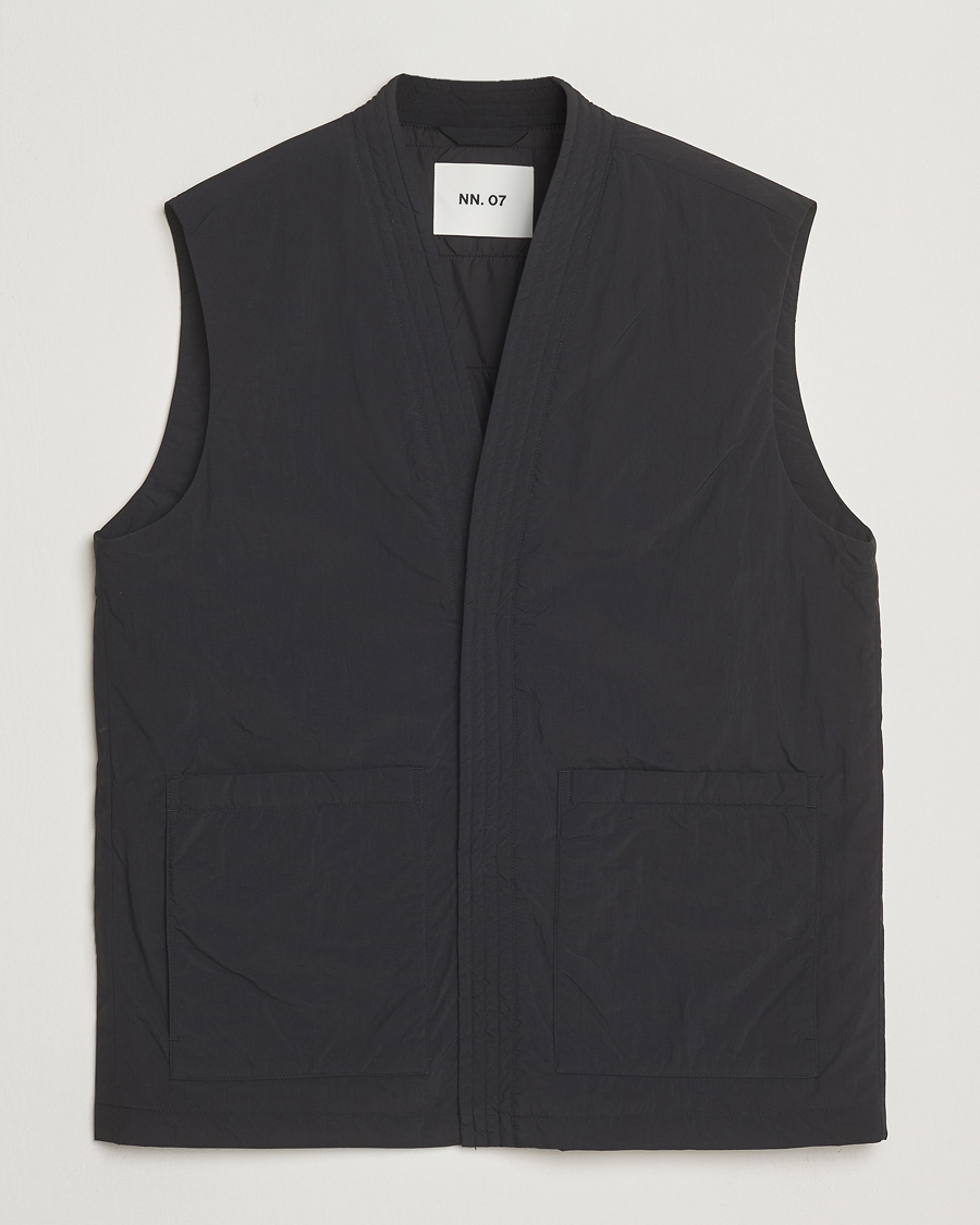 Homme | Gilets | NN07 | Yuki Padded Vest Black
