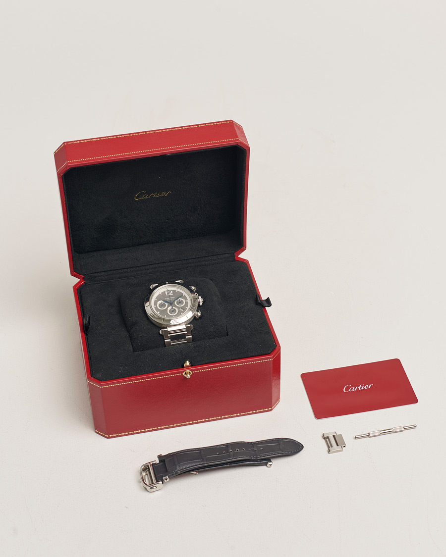 Heren | Cartier Pre-Owned Pasha Chronograph | Cartier Pre-Owned | Pasha Chronograph