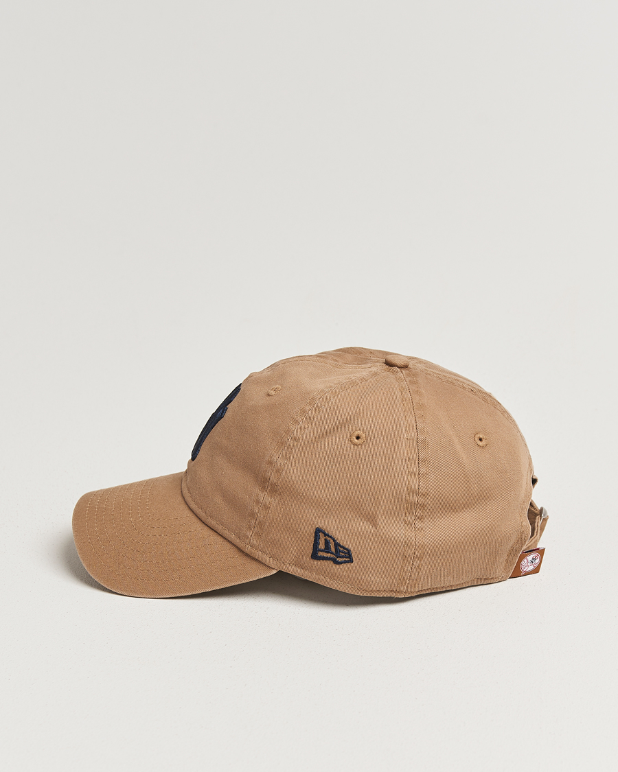 Heren | Hoeden en petten | New Era | 9Twenty Washed Cotton Cap Beige New York Yankees