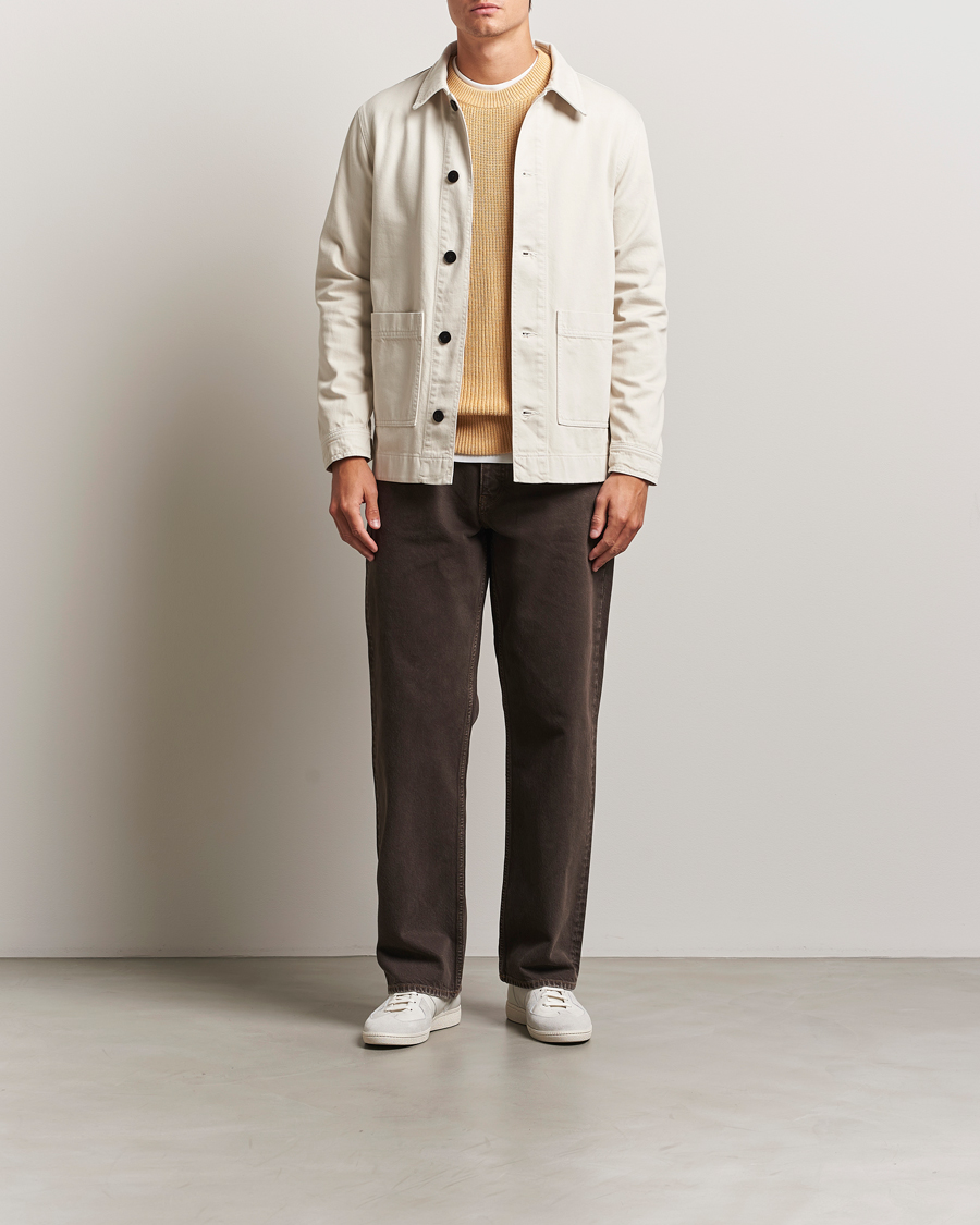 Homme | Manteaux Et Vestes | NN07 | Ollie Denim Shirt Jacket Ivory