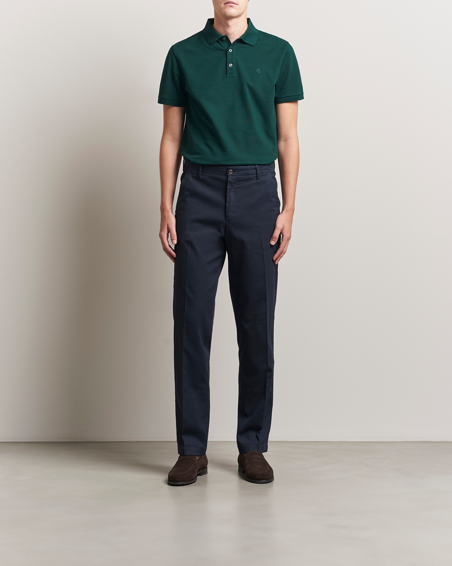 Homme | Polos | Ralph Lauren Purple Label | Short Sleeve Polo Moss Agate
