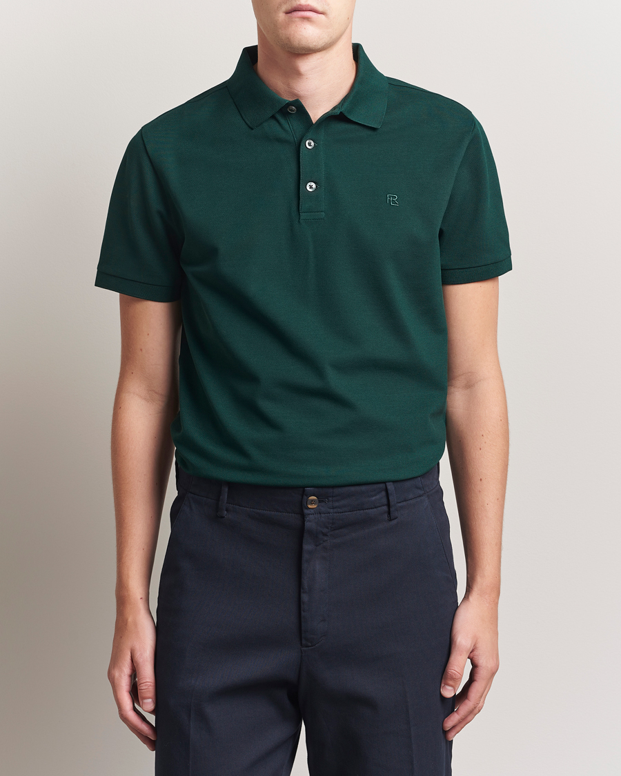 Homme | Polos | Ralph Lauren Purple Label | Short Sleeve Polo Moss Agate