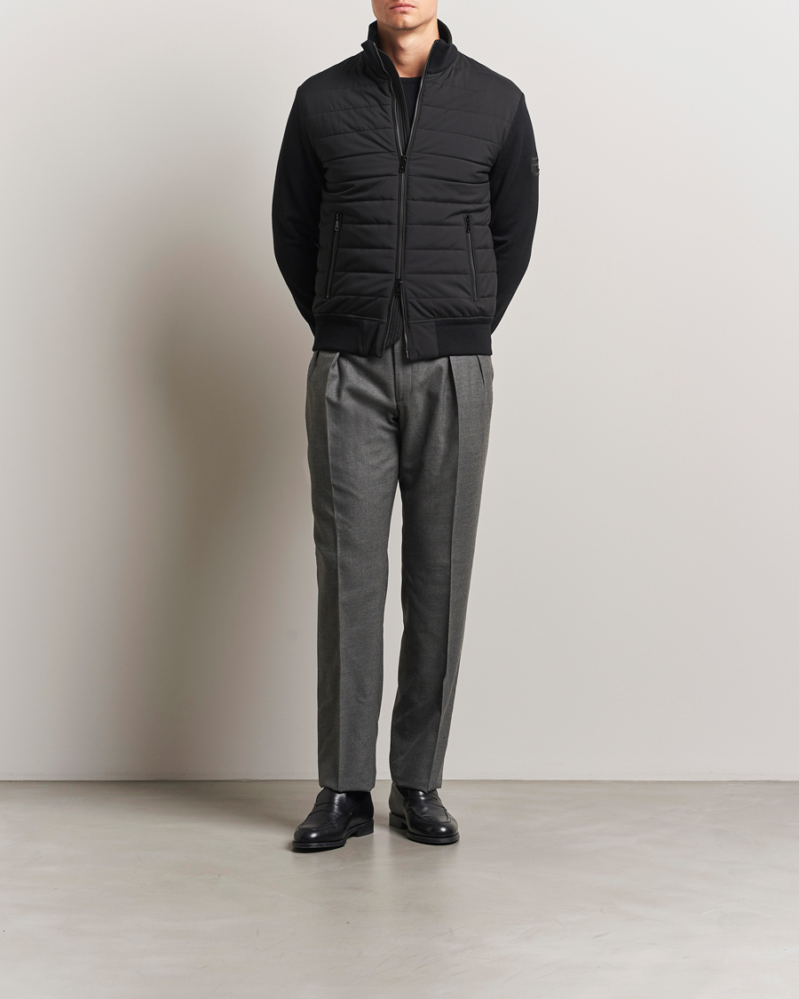 Heren | Broeken | Ralph Lauren Purple Label | Worsted Flannel Trousers Light Grey