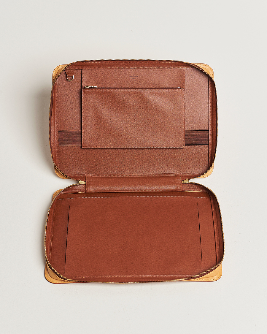 Homme | Pre-Owned & Vintage Bags | Louis Vuitton Pre-Owned | Briefcase Leather