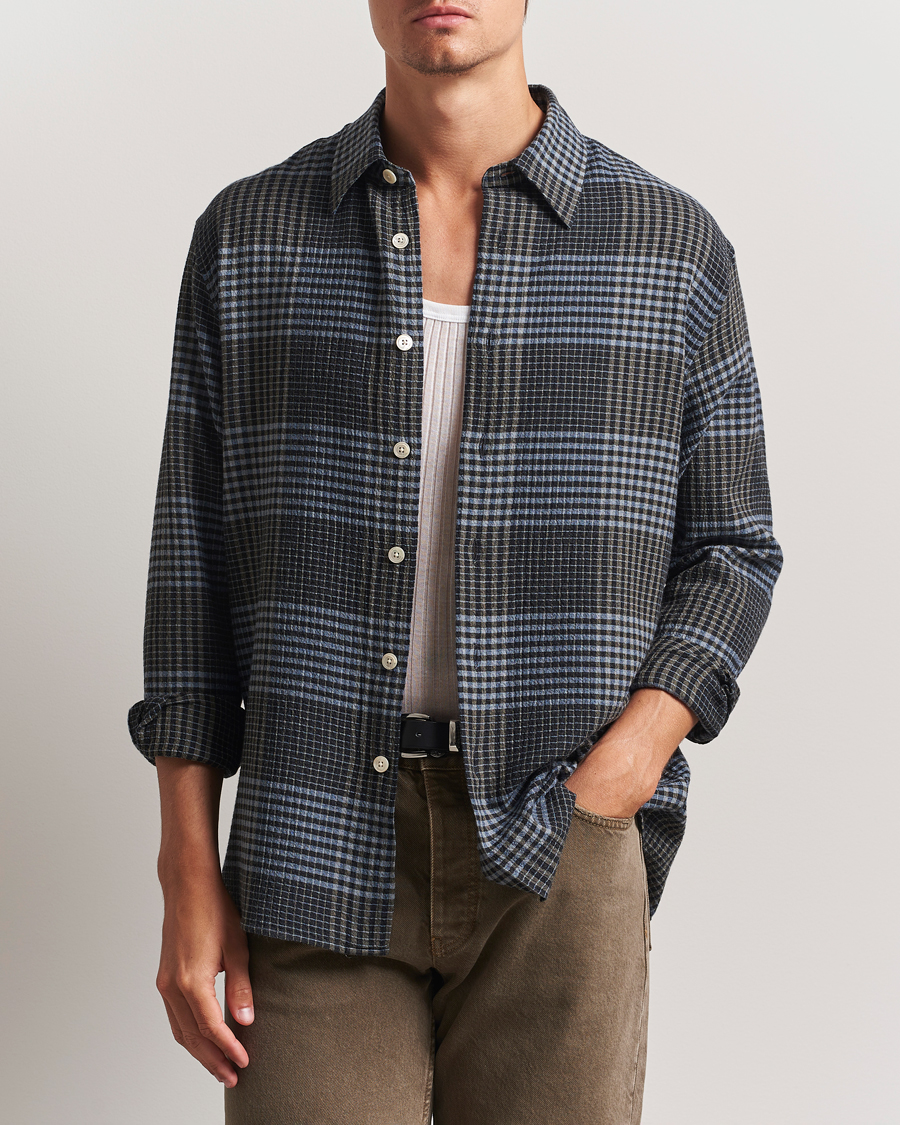 Homme | Chemises | Sunflower | Studio Flannel Shirt Blue Check