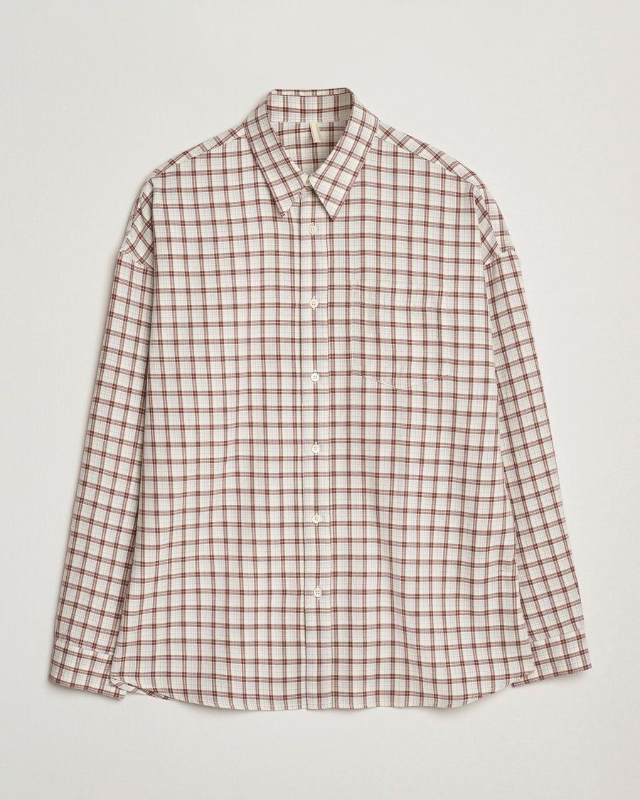 Homme | Chemises | Sunflower | Stable Shirt Brown Check