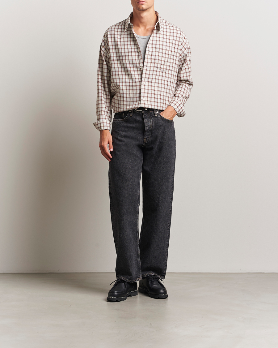 Homme | Chemises | Sunflower | Stable Shirt Brown Check
