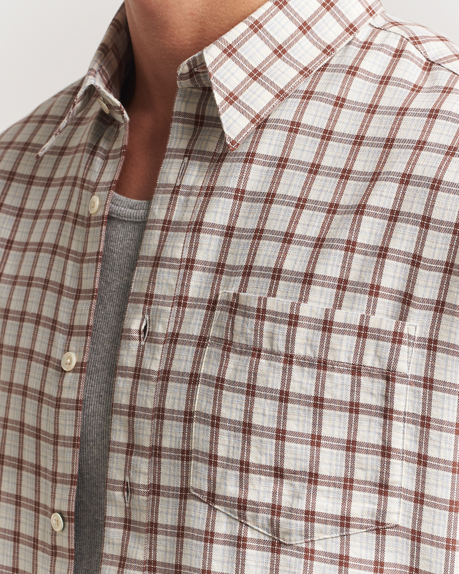 Homme | Chemises | Sunflower | Stable Shirt Brown Check