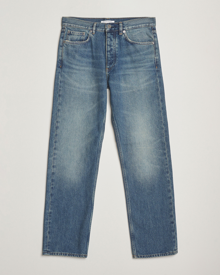 Heren | Jeans | Sunflower | Standard Jeans Dark Blue Vintage