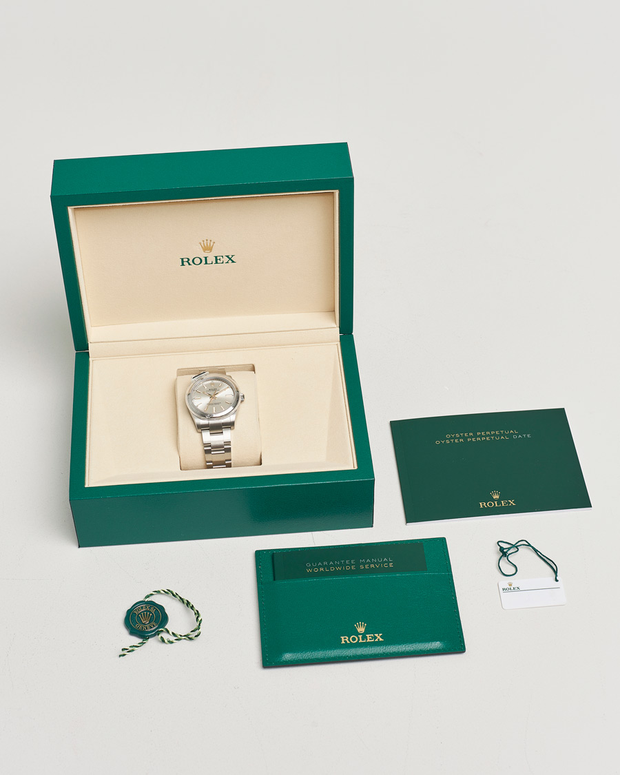 Heren | Rolex Pre-Owned Oyster Perpetual 34 | Rolex Pre-Owned | Oyster Perpetual 34