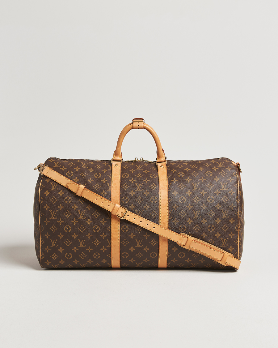 Homme | Pre-Owned & Vintage Bags | Louis Vuitton Pre-Owned | Keepall Bandoulière 55 Monogram