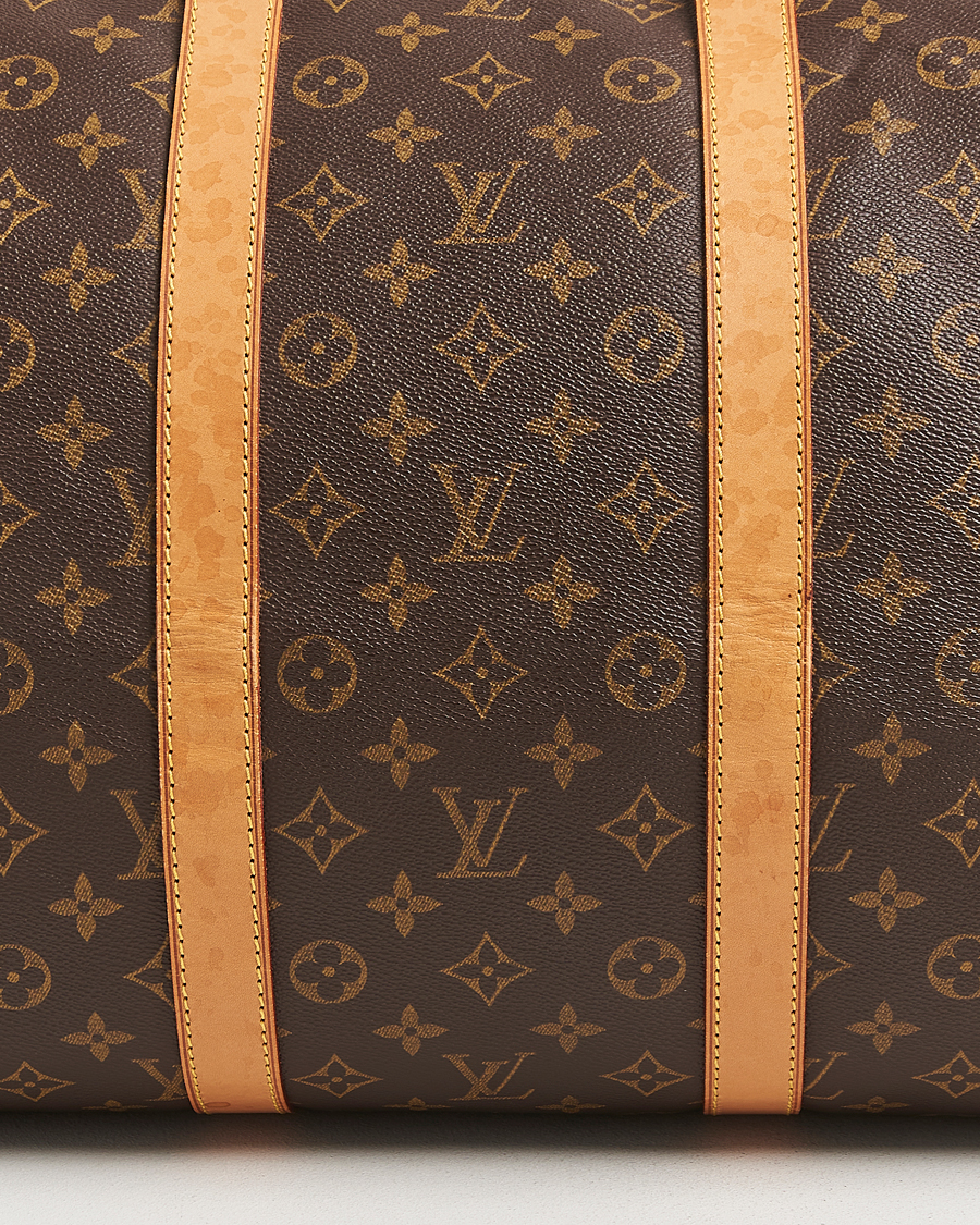 Homme | Pre-Owned & Vintage Bags | Louis Vuitton Pre-Owned | Keepall Bandoulière 55 Monogram