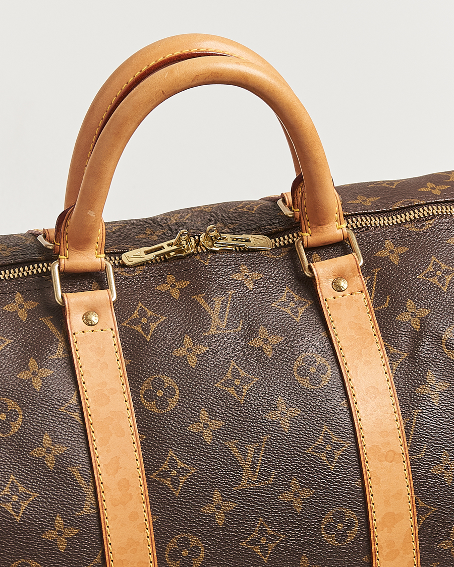Homme | Pre-Owned & Vintage Bags | Louis Vuitton Pre-Owned | Keepall Bandoulière 55 Monogram