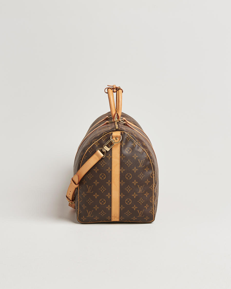 Homme | Pre-Owned & Vintage Bags | Louis Vuitton Pre-Owned | Keepall Bandoulière 55 Monogram