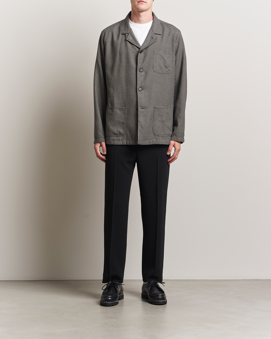 Homme | Manteaux Et Vestes | Massimo Alba | Florida Peach Cotton Shirt Jacket Smoke