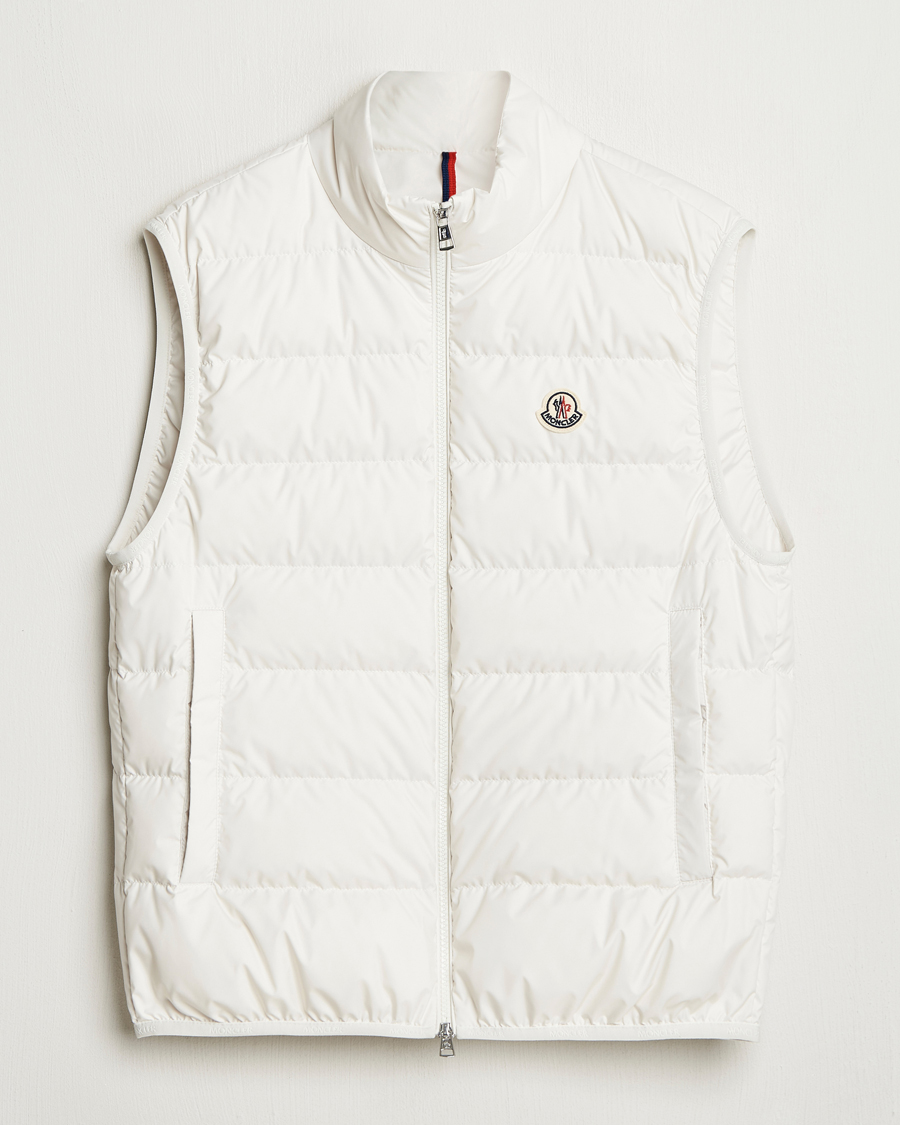 Heren | Gilets | Moncler | Contrin Down Vest Off White