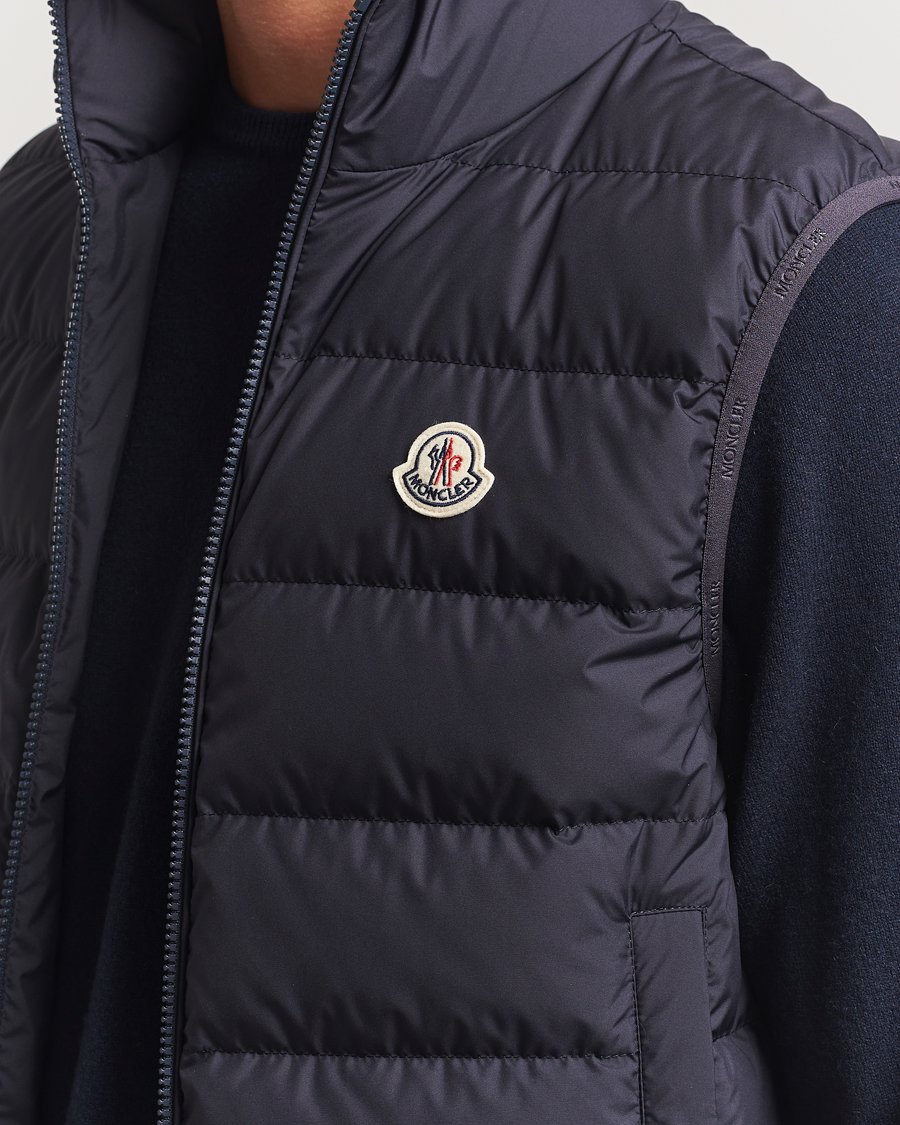 Heren | Jassen | Moncler | Contrin Down Vest Navy