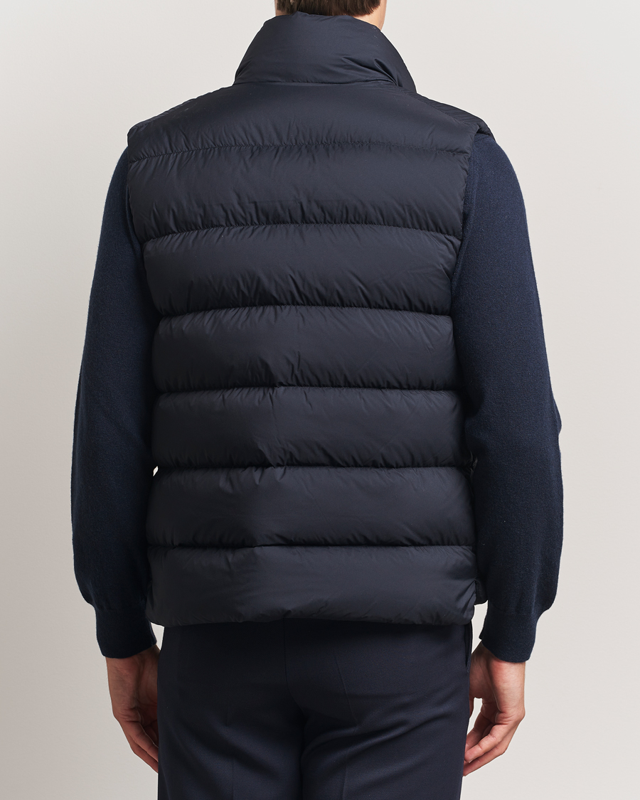 Homme | Gilets | Moncler | Tibb Matte Down Vest Navy