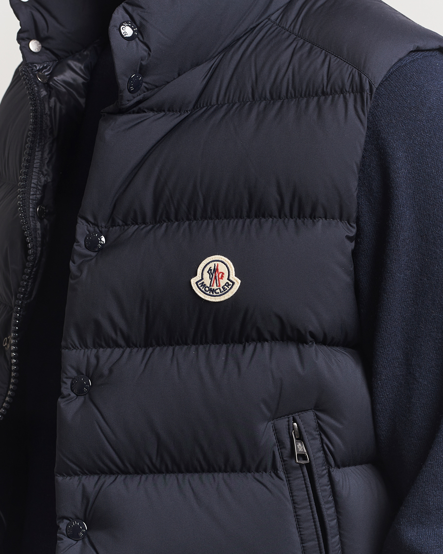 Homme | Gilets | Moncler | Tibb Matte Down Vest Navy